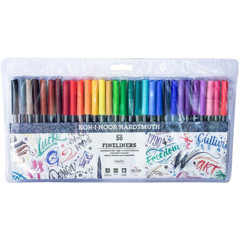   KOH-I-NOOR FINELINERS 0,3 30   777021CJ01TE 