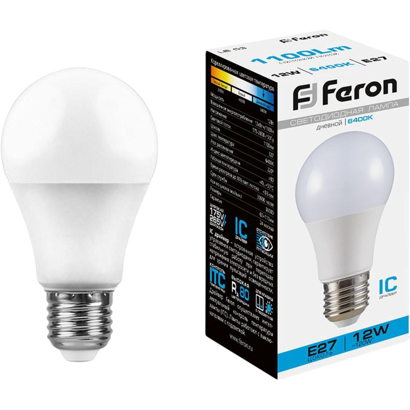   Feron LB-93  E27 12W 175-265V 6400K(25490) 