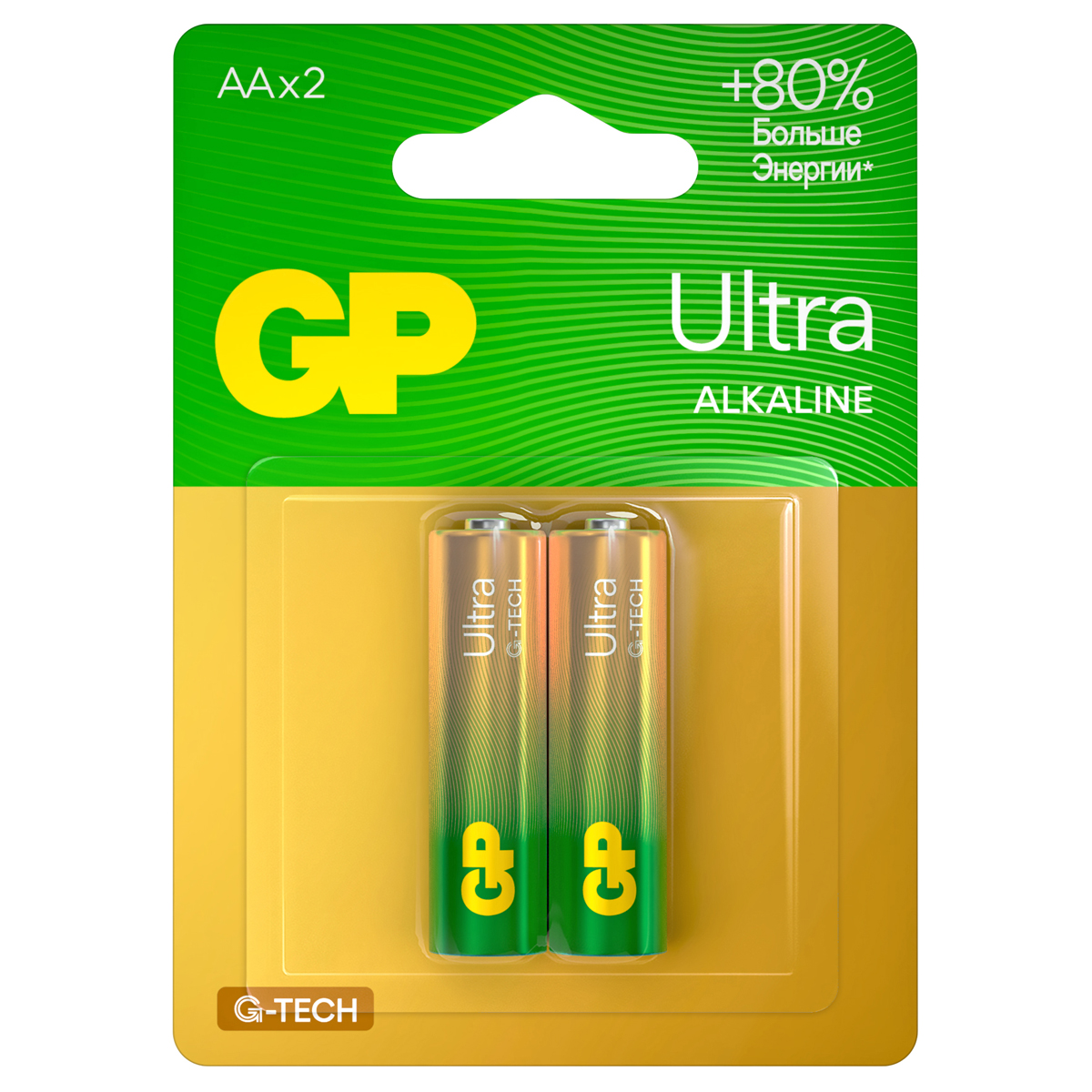  GP Ultra G-Tech AA (LR6) 15AU , BC2 